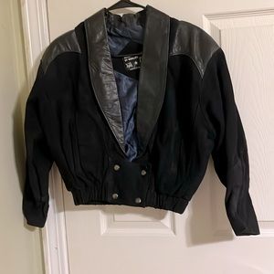 Genuine Leathet of Quality fully lined coat for women. Size S